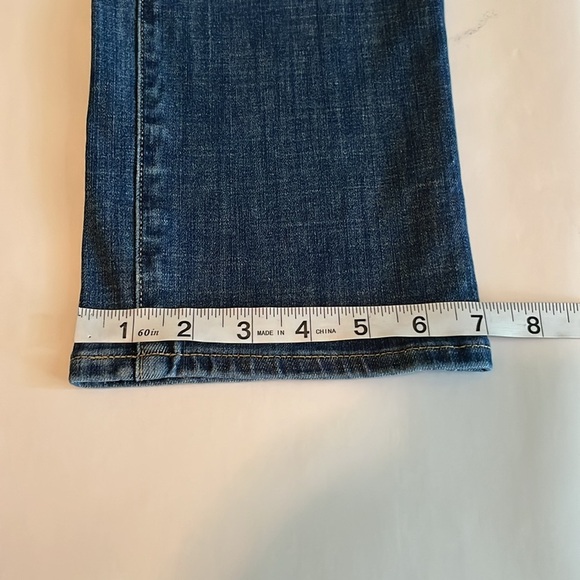 Gap Denim Maternity Straight Leg Full Panel Pull On Size 29 RS - Picture 8 of 16